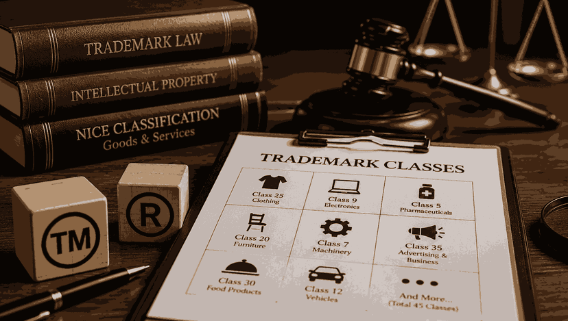 Trademark Classes Explained: Choosing the Right Class for Your Business